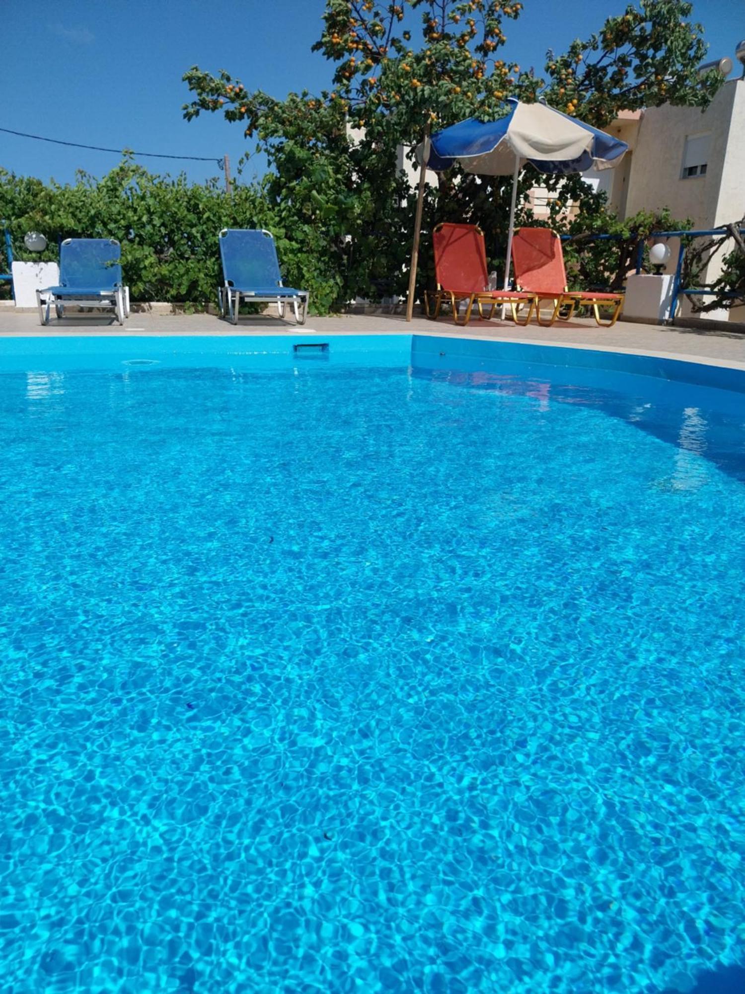 Creta Sun Hotel Studios อาเยีย เปลาเยีย ภายนอก รูปภาพ