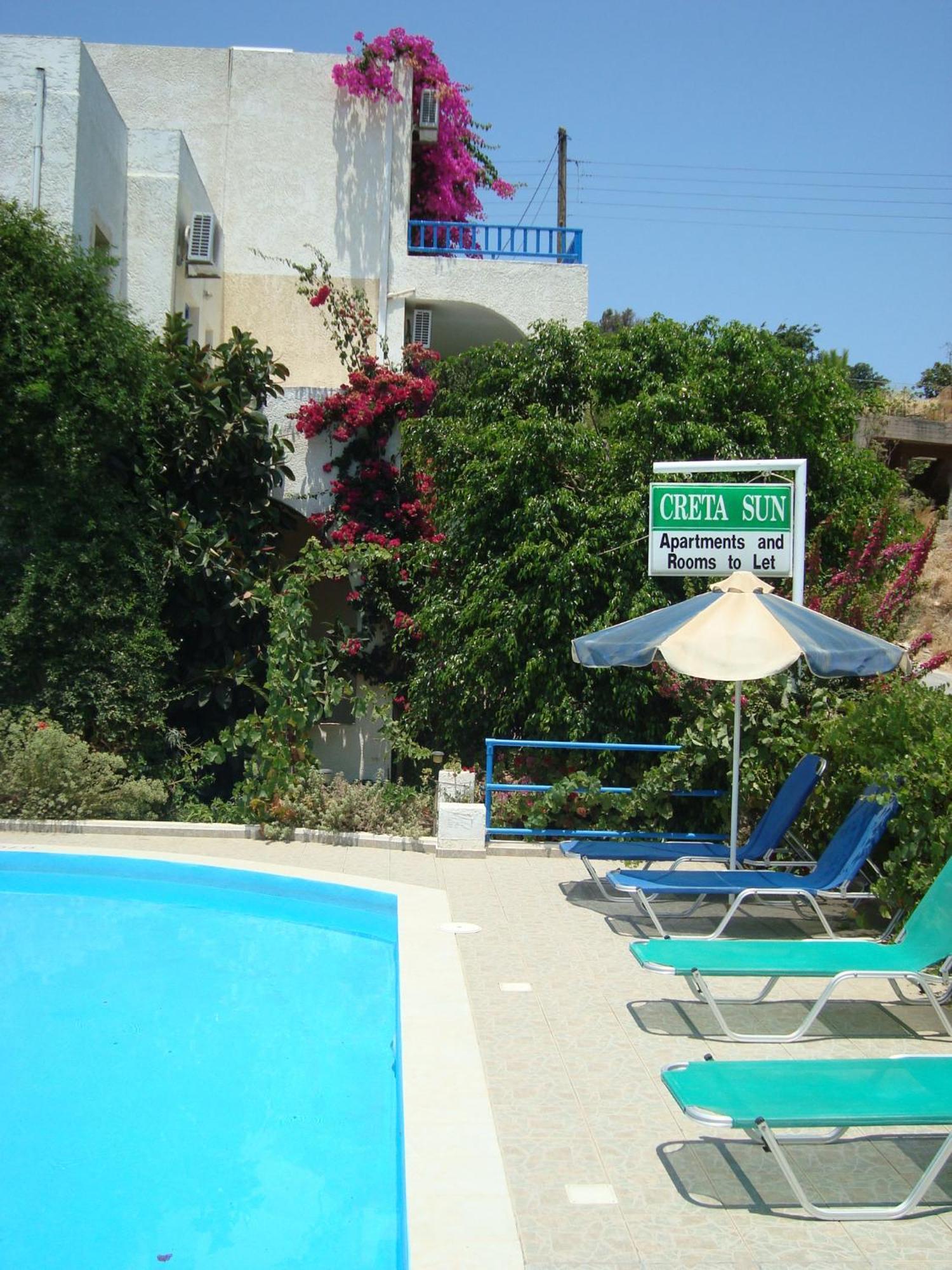 Creta Sun Hotel Studios อาเยีย เปลาเยีย ภายนอก รูปภาพ