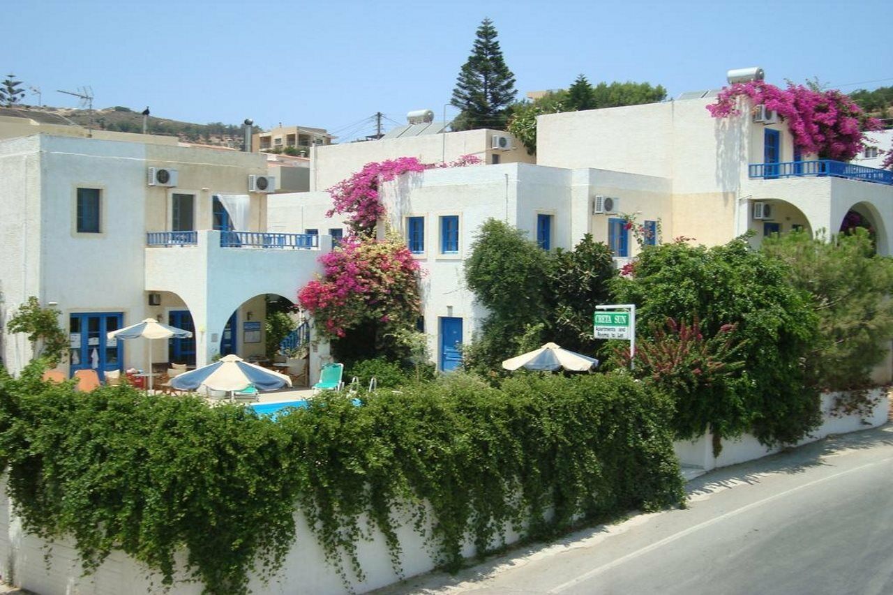 Creta Sun Hotel Studios อาเยีย เปลาเยีย ภายนอก รูปภาพ