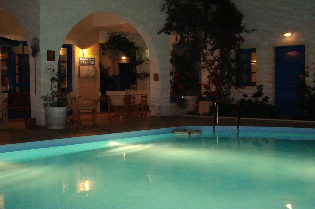 Creta Sun Hotel Studios อาเยีย เปลาเยีย ภายนอก รูปภาพ